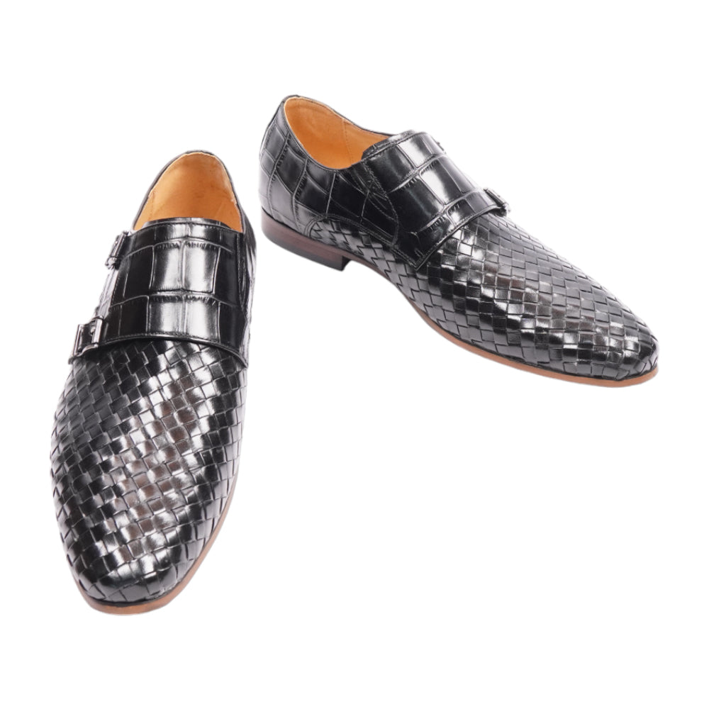 EXCELLENT MEN SHOES A86-15 BLK IR 41