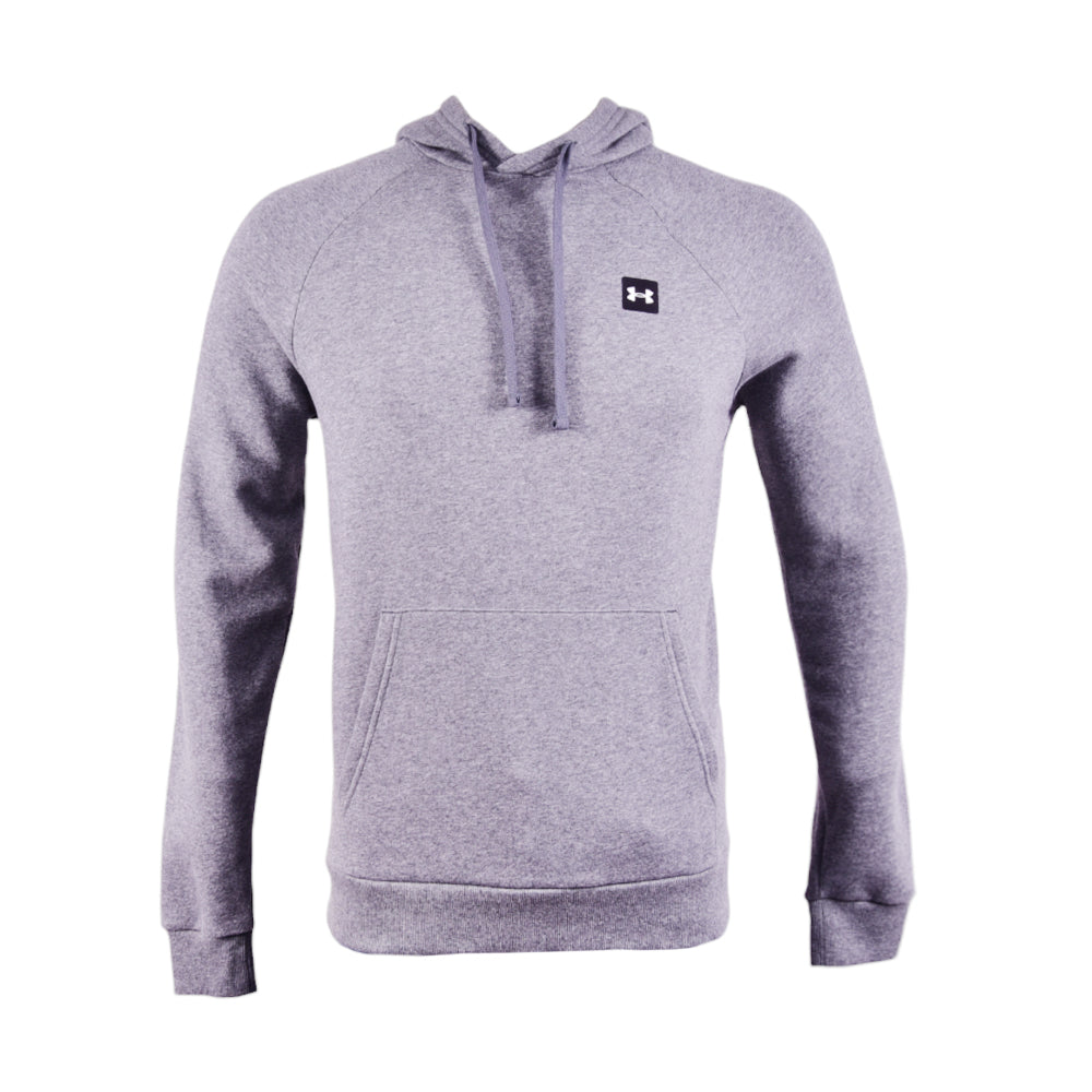 UA MEN L/S HOODIE 1357092 GRY M (IR)