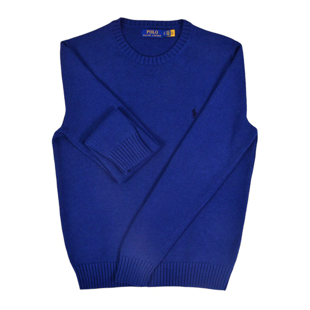 RL MEN L/S SWEATER 846011 BLU S (IR.W)