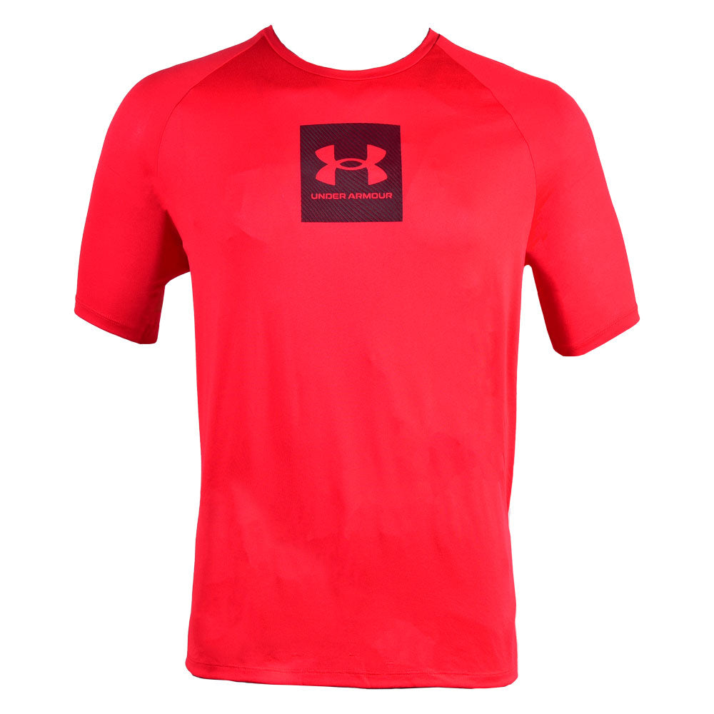 UA MEN S/S T.SHIRT 1380785-600 RED L (IR.S)
