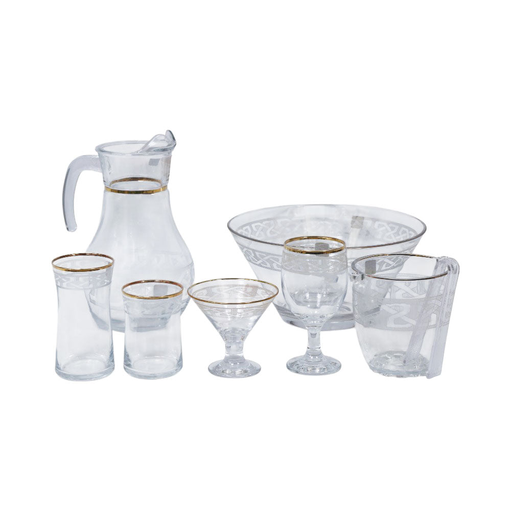 PARTY SET PSB HAND CUT 28PC GOLDEN CHGLB020