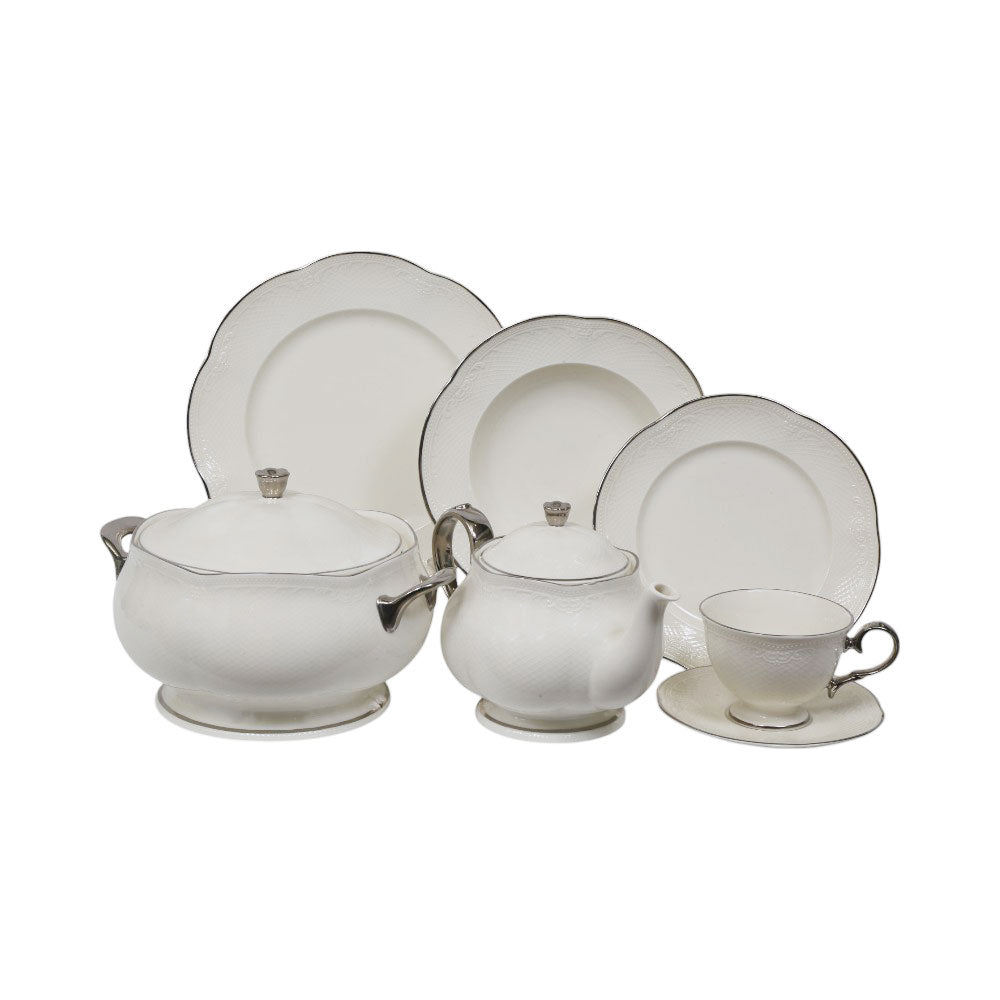 DINNER SET 61PC IMPERIAL NOBLE PL A+B