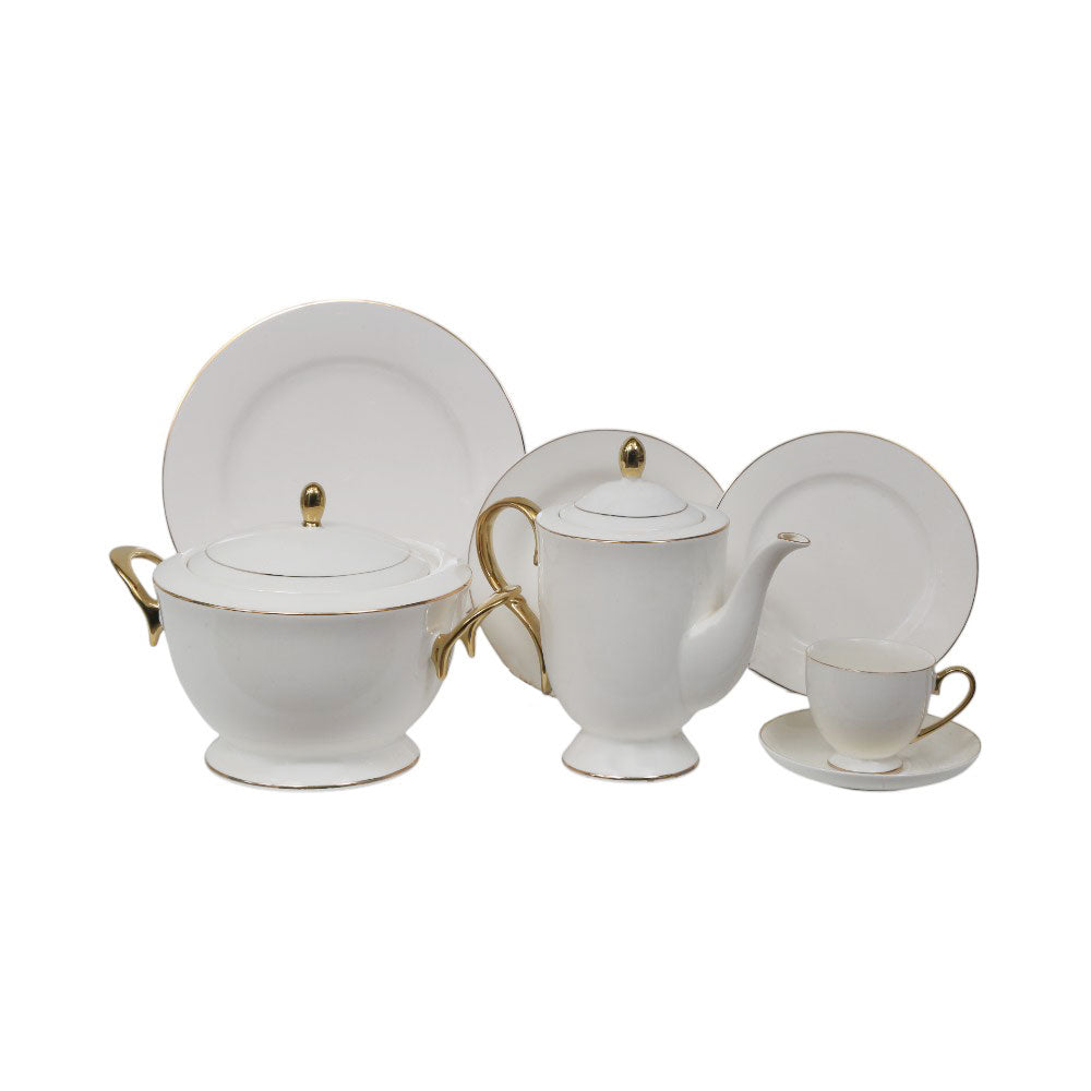 DINNER SET 61PC BONE CHINA GGK GMBJ AT