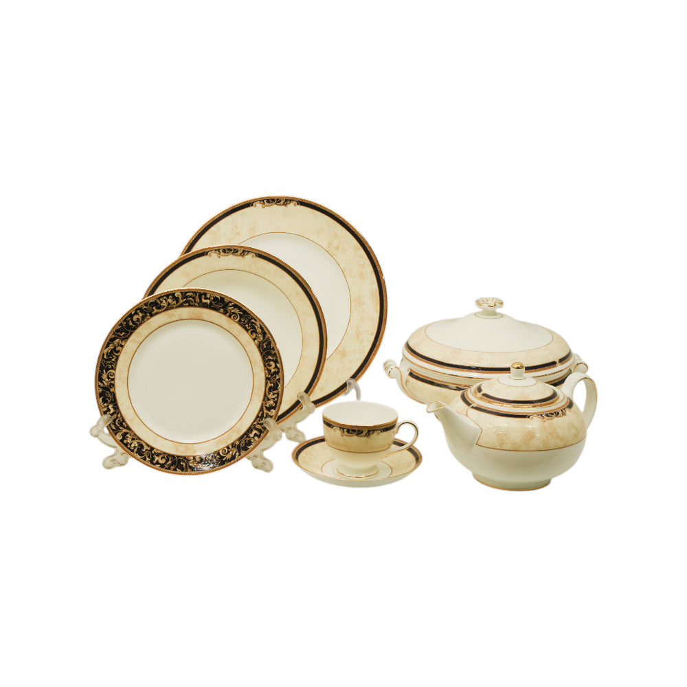 DINNER SET 84PC WEDGWOOD CORNUCOPIA