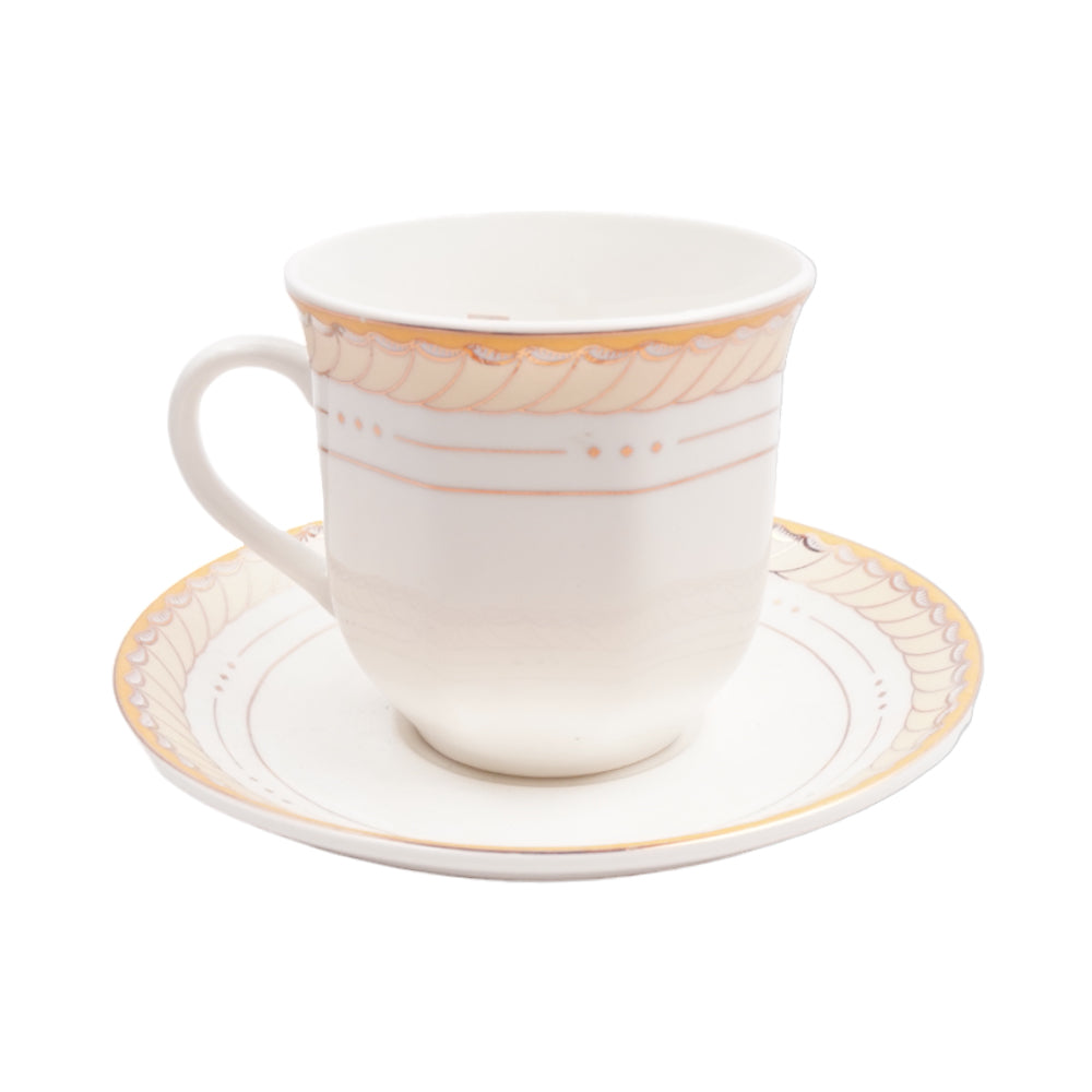 CUP & SAUCER BONE CHINA NBJ G02ATK (Pack 6)