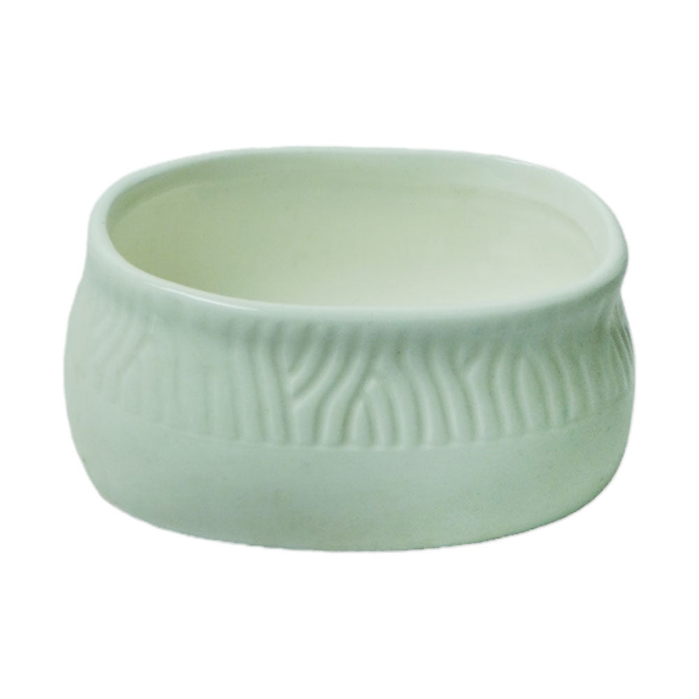 SUGAR POT PORCELAIN WHITE IR B51