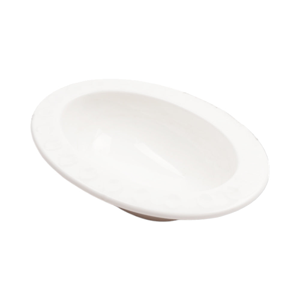 DISH SAUCE PORCELAIN WHITE IR SD5