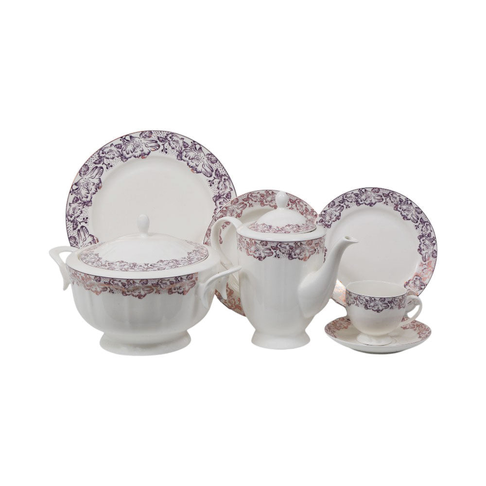 DINNER SET 61 PC BONE CHINA BJ-001 UC