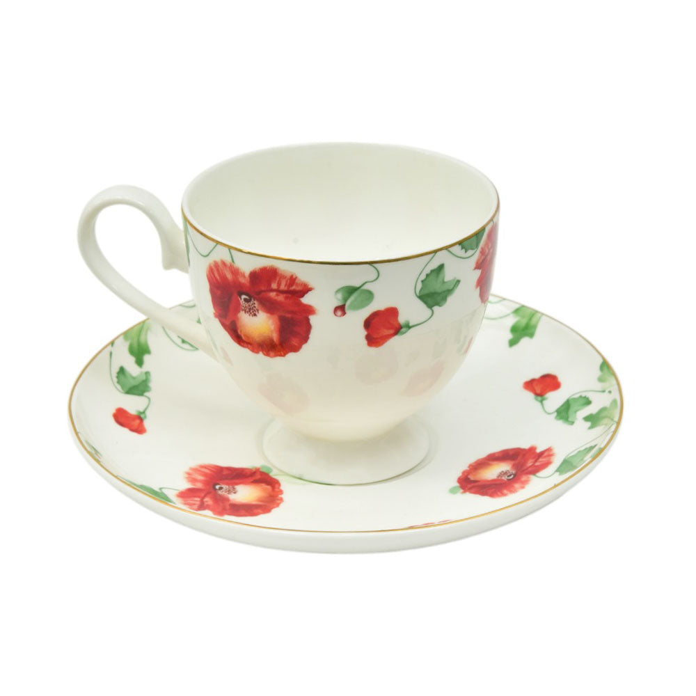CUP & SAUCER BONE CHINA JOHN ADAMS C1 FT (Pack 6)