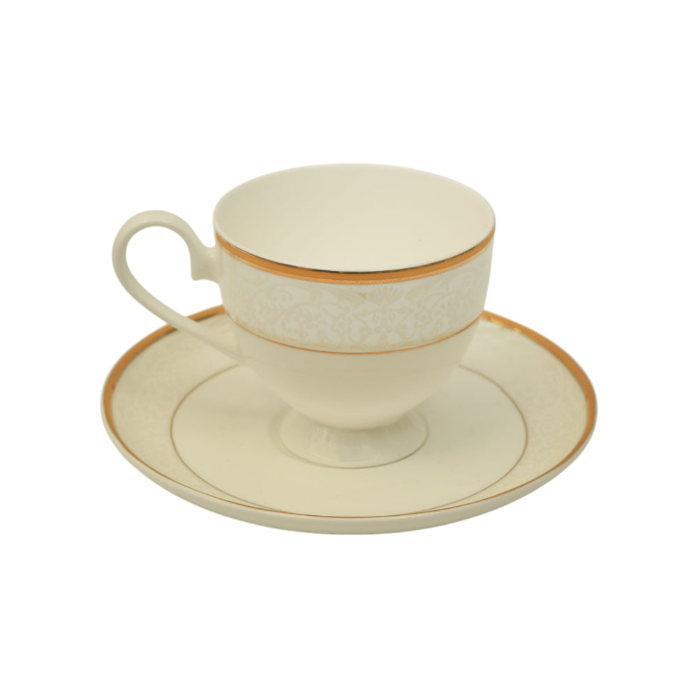 CUP & SAUCER BONE CHINA JOHN ADAMS C7 FT (Pack 6)