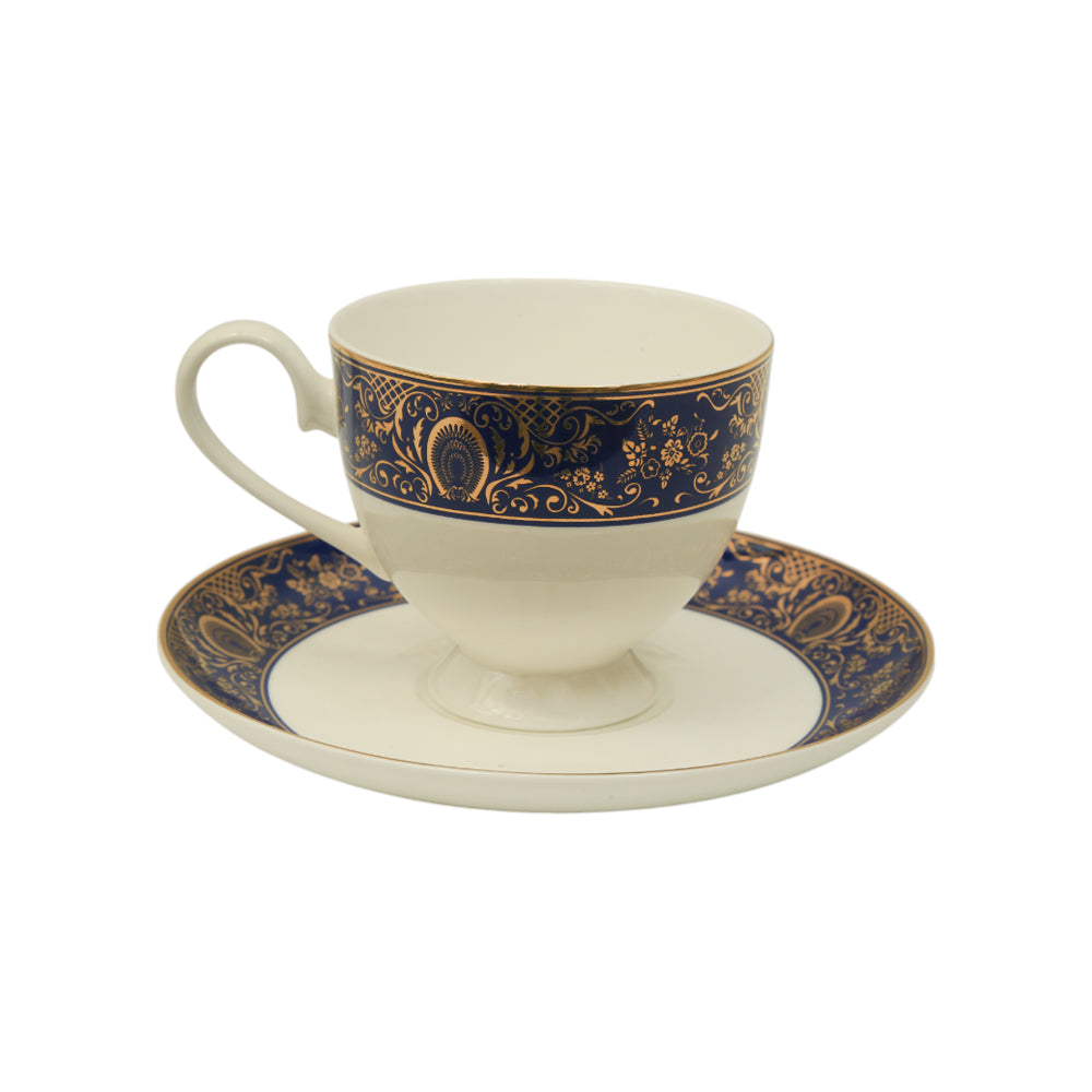 CUP & SAUCER BONE CHINA JOHN ADAMS C8 FT (Pack 6)