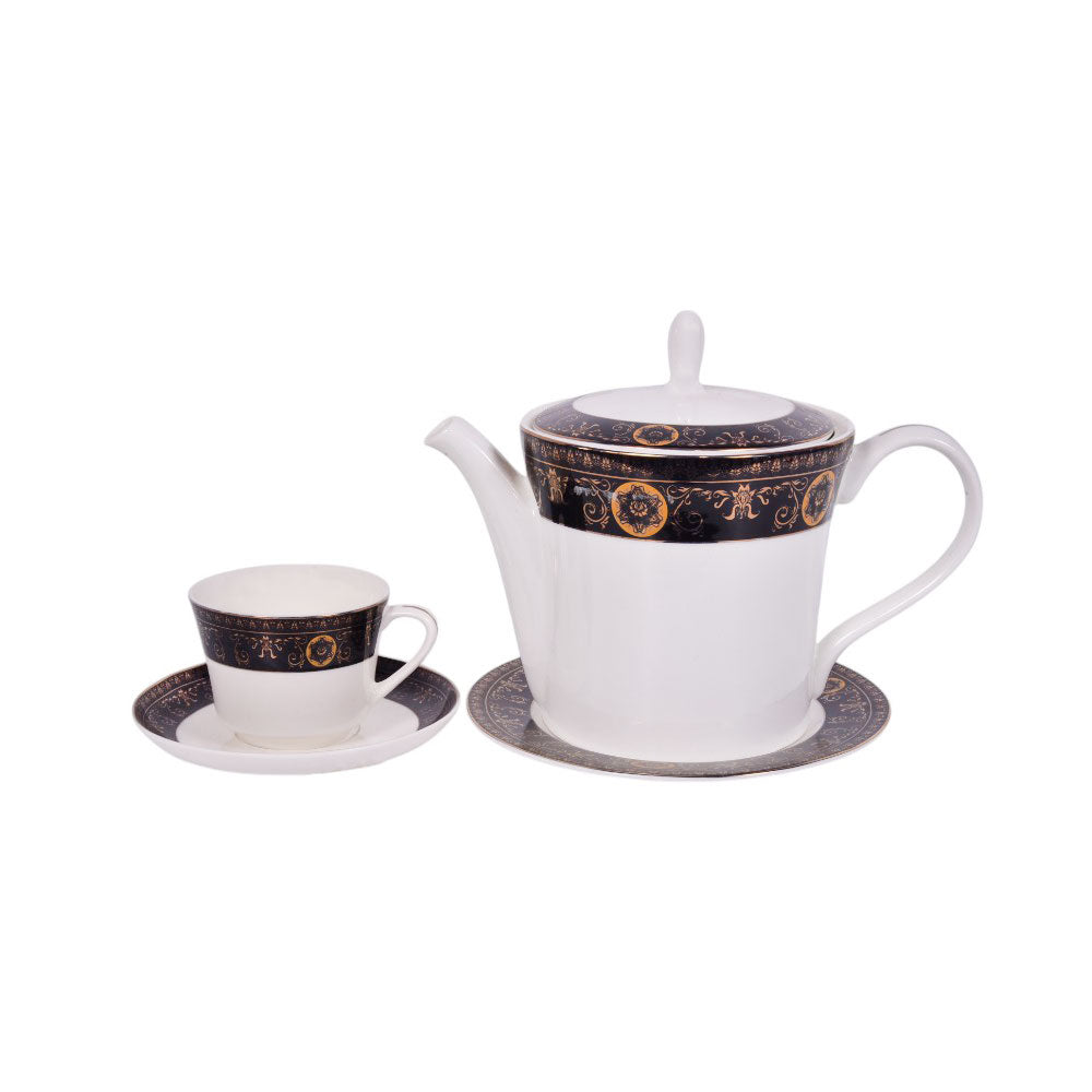 TEA SET 24 PC BONE CHINA H3-3 FT