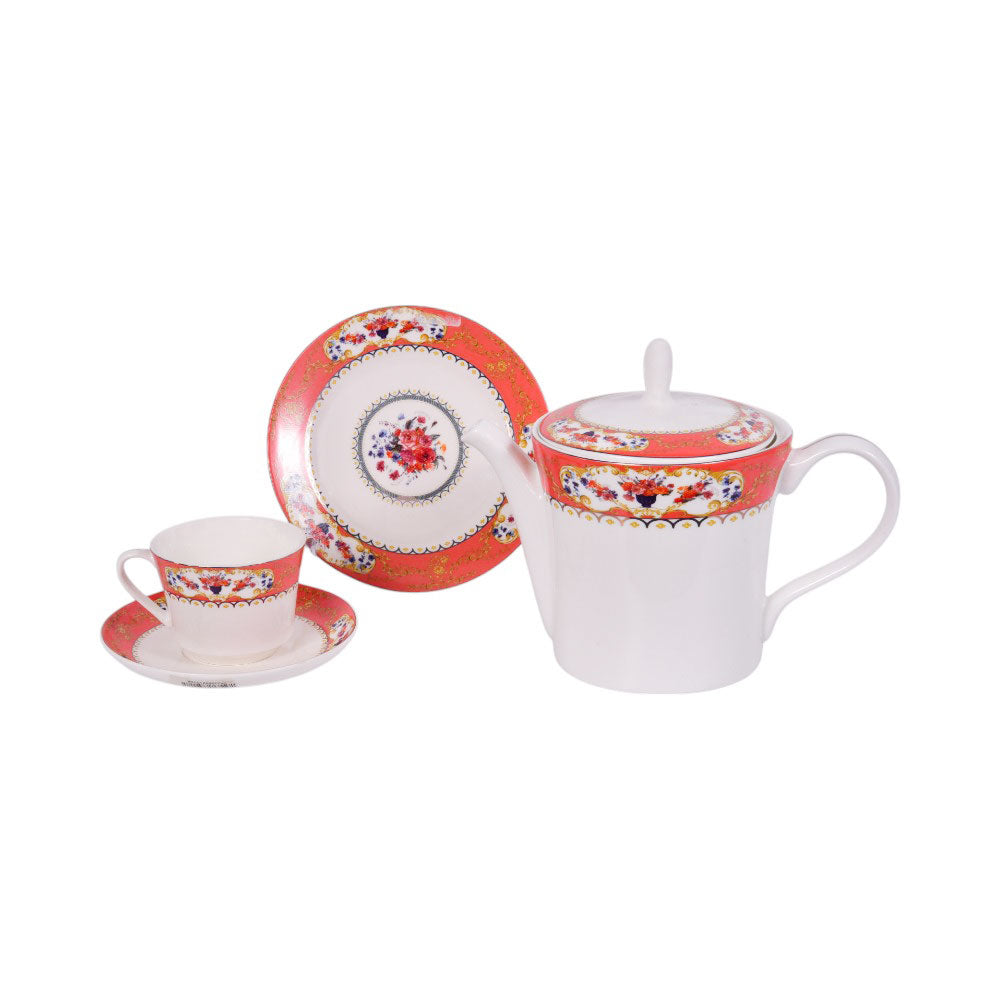 TEA SET 24 PC BONE CHINA H3-5 FT