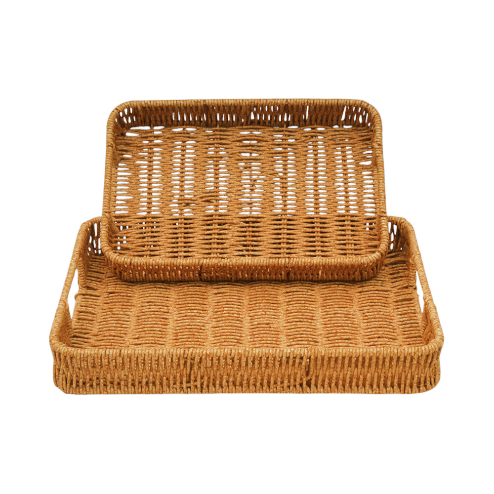 TRAY SET 3PC CANE RECTANGLE IR 1365-7