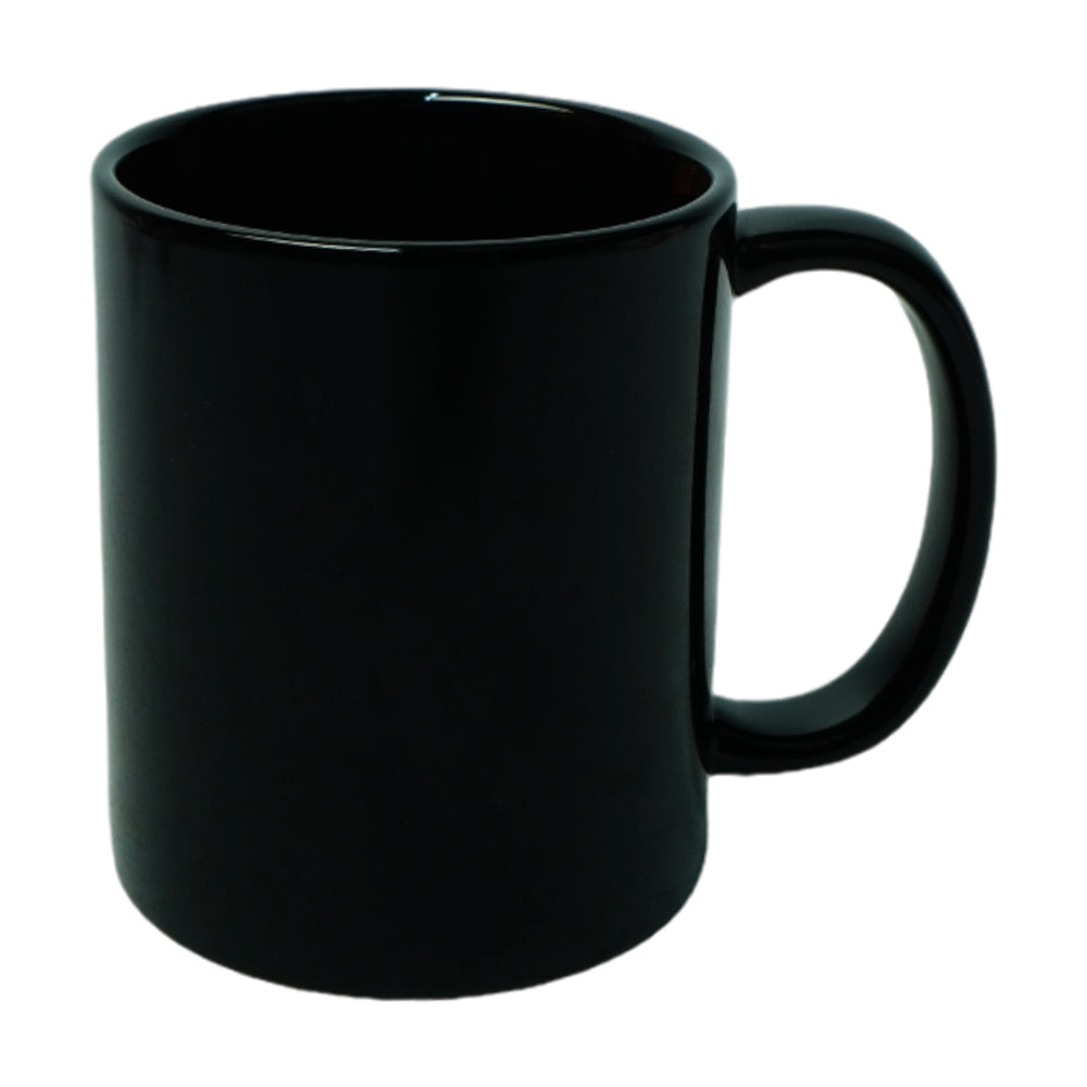 MUG STONEWARE 100 BLACK FT