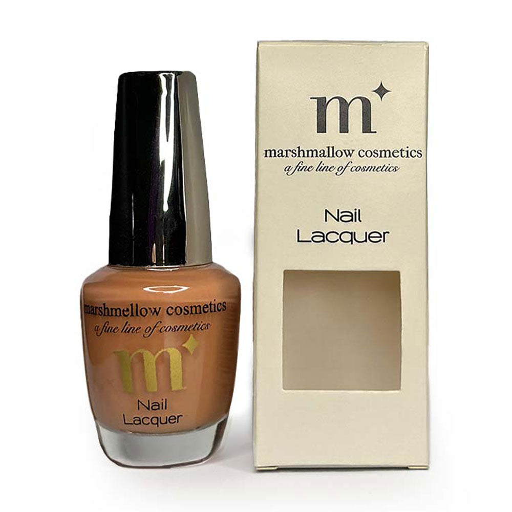 MARSHMALLOW NAIL LACQUER LIGHT BROWN 15ML