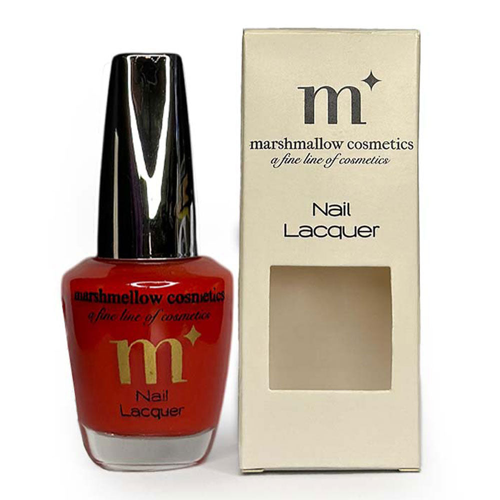 MARSHMALLOW NAIL LACQUER SCARLET 15ML