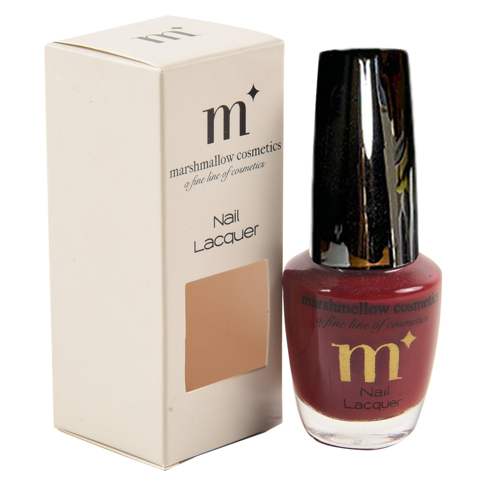 MARSHMALLOW NAIL LACQUER BURNT BROWN 15ML