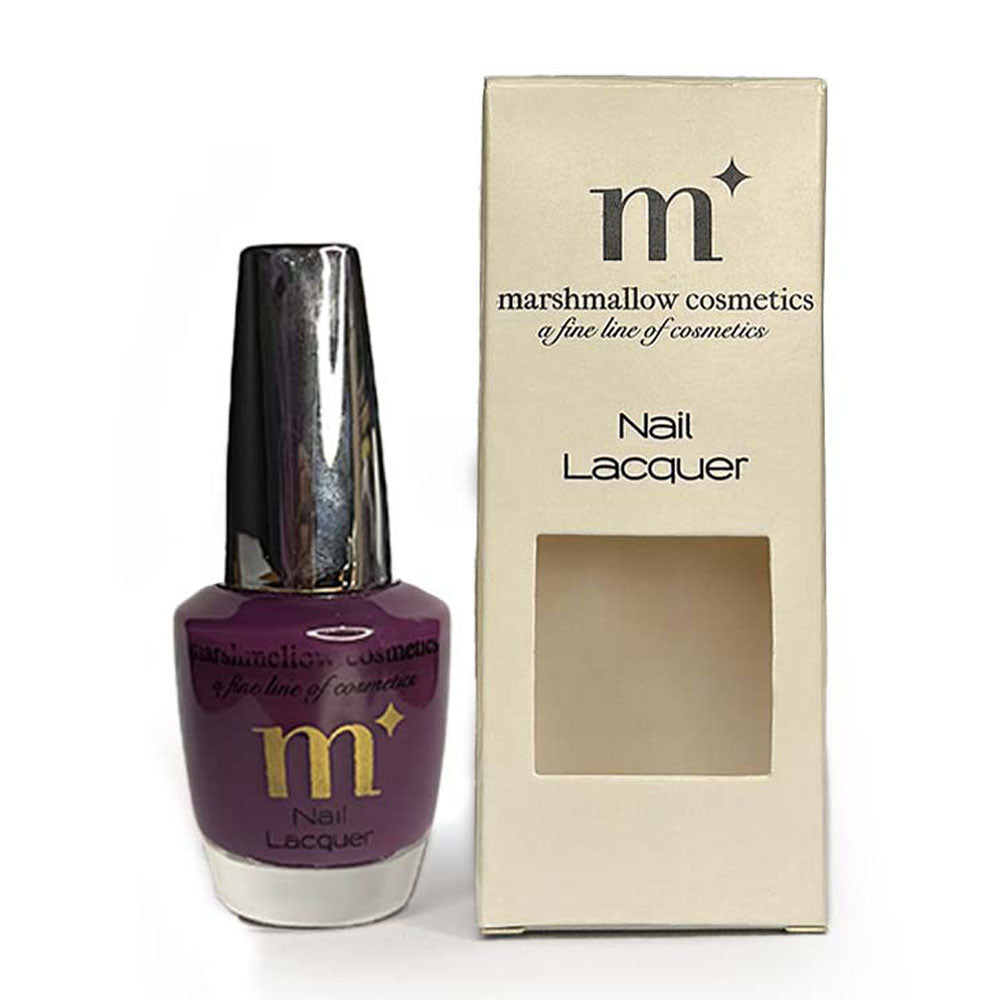 MARSHMALLOW NAIL LACQUER PURPLE 15ML