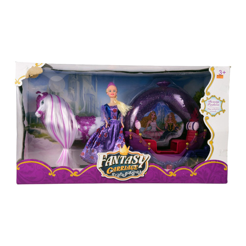 318A FANTASY CARRIAGE DOLL SET D