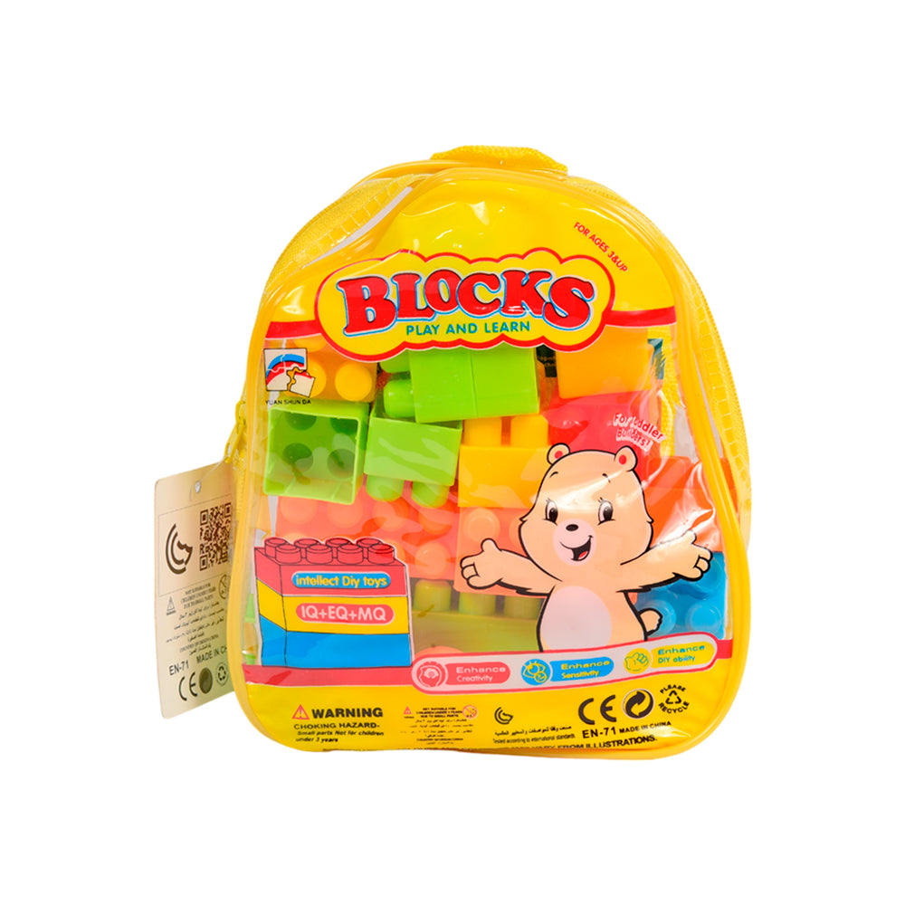 553-65 BLOCKS SET IN MINI BAG 32PC D