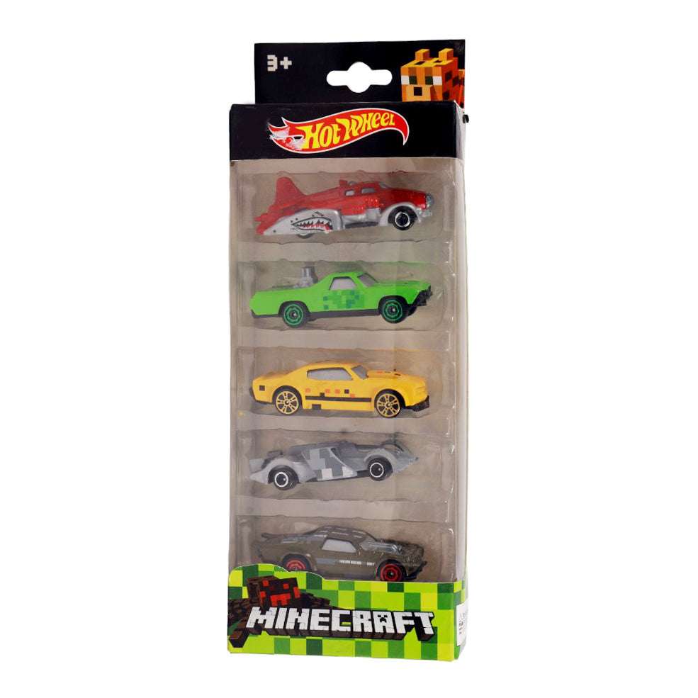 324-206 HOT WHEEL MINECRAFT DINKEY 5PC IR