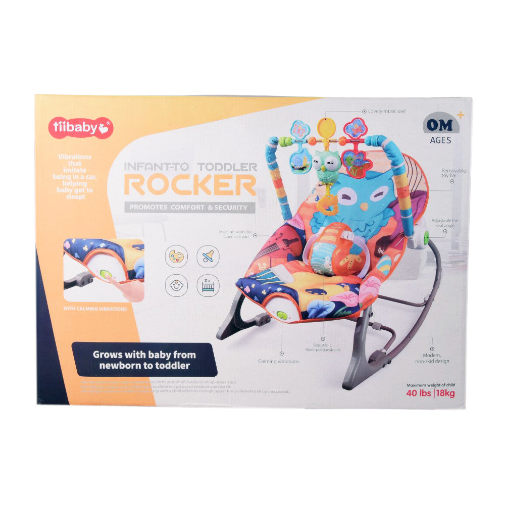 68155 INFANTTO TODDLER BABY ROCKER IR