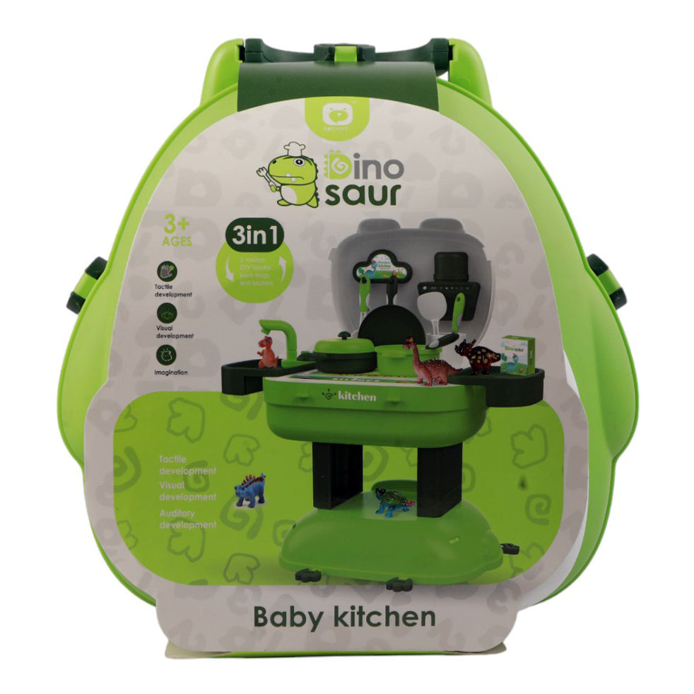 58006 DINOSAUR KITCHEN SET 3IN1 IR