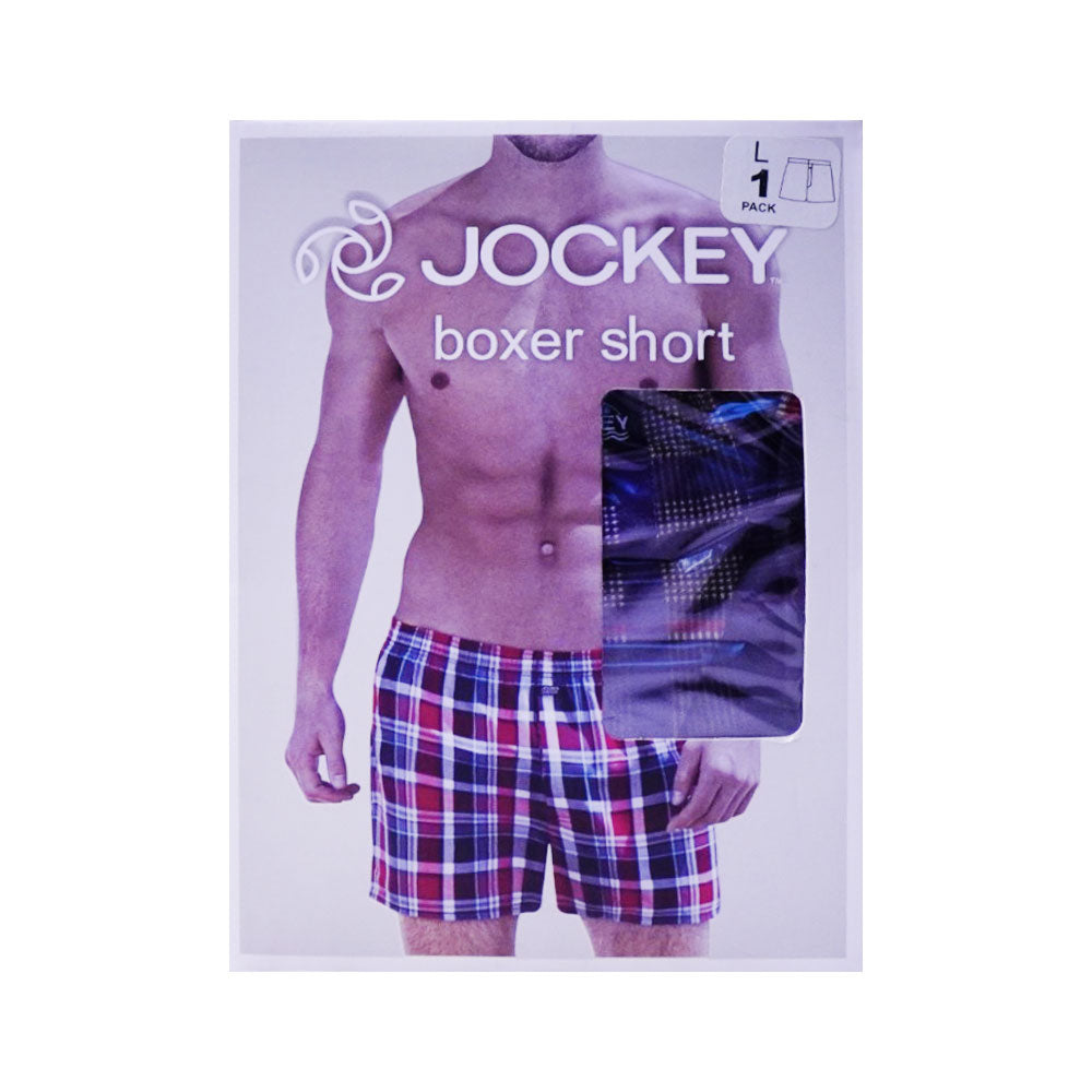 JOCKEY WOVEN BOXER SHORT MULTI LARGE 1PC 6378