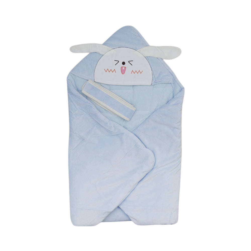 BABY SWADDLE HOODED 2PC PACK MZS-23 1641