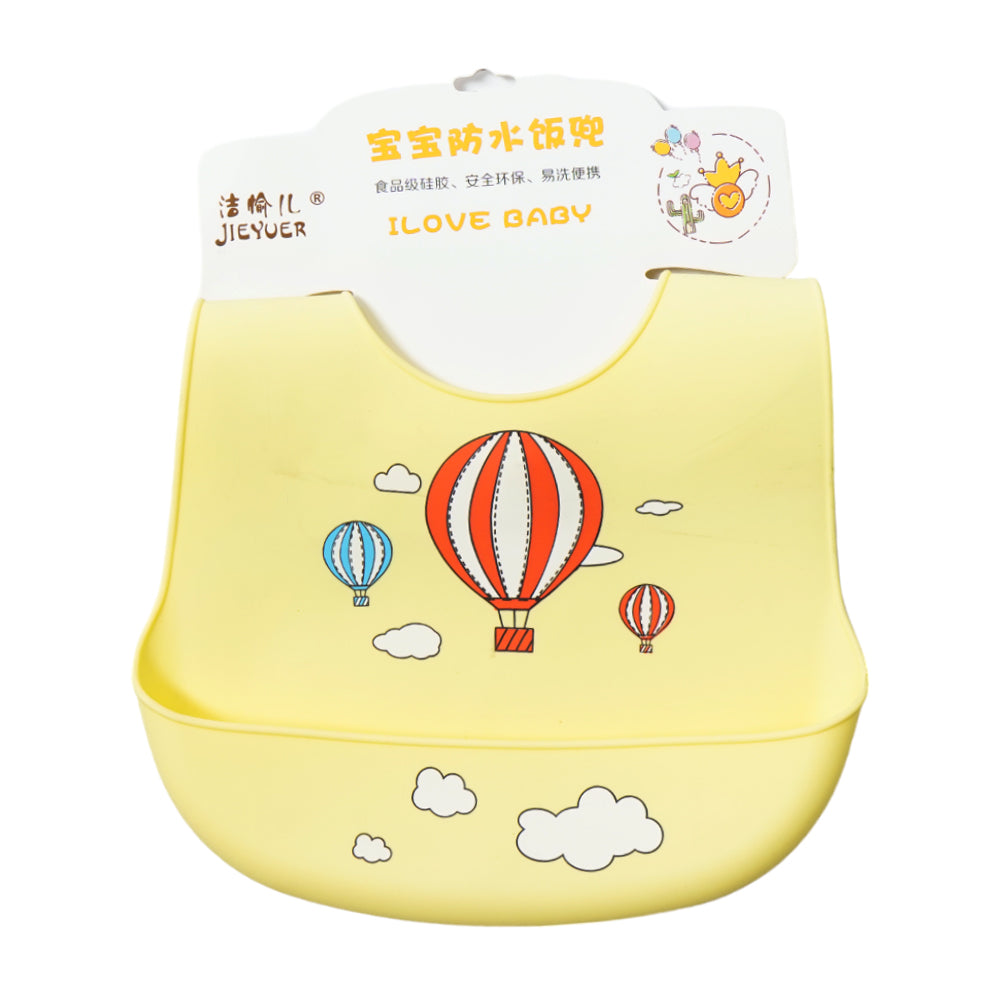 BABY PLASTIC SILICONE BIB MDW-23 CHI 8065