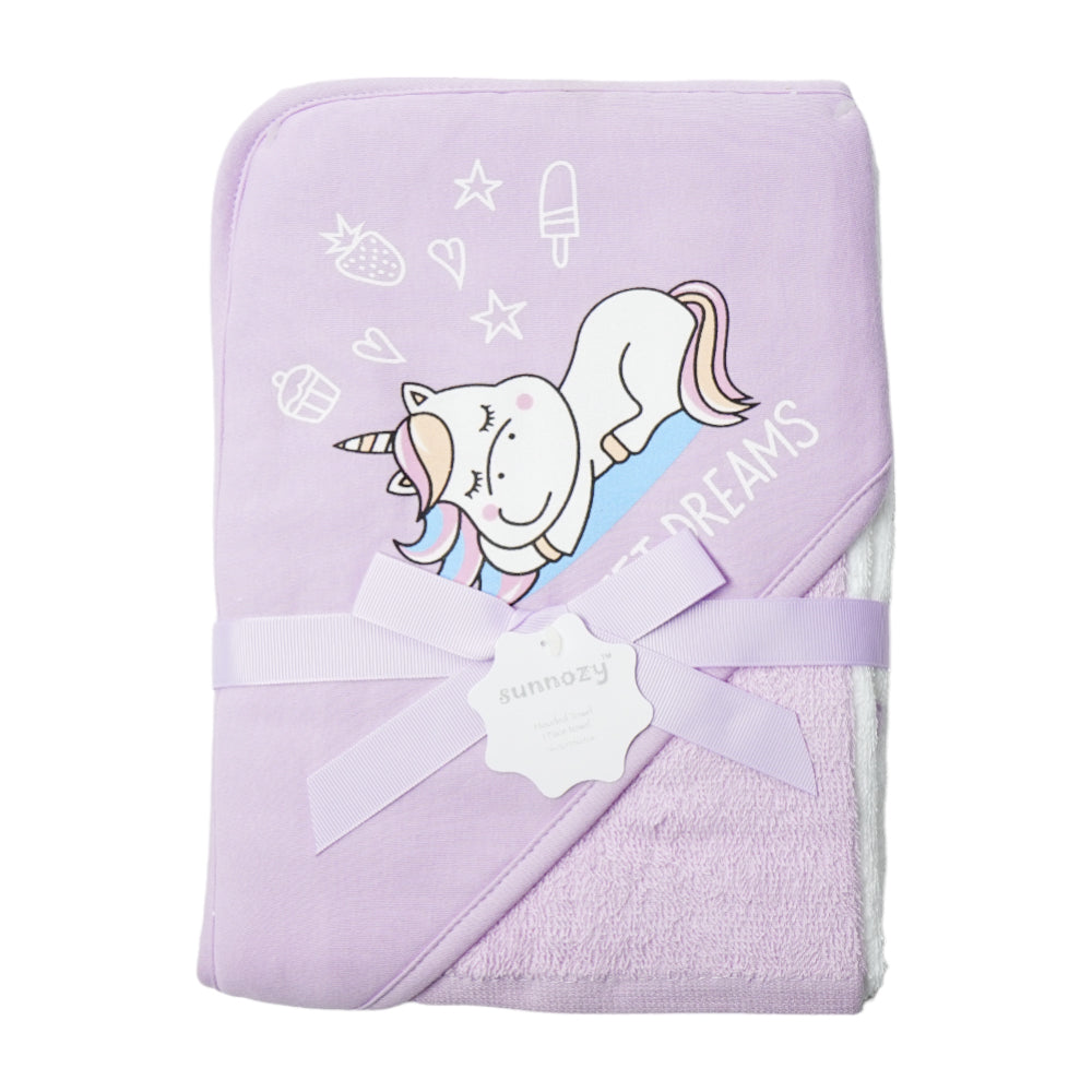 BABY BATH TOWEL HOODED MDW-23 CHI CLTW044-PU