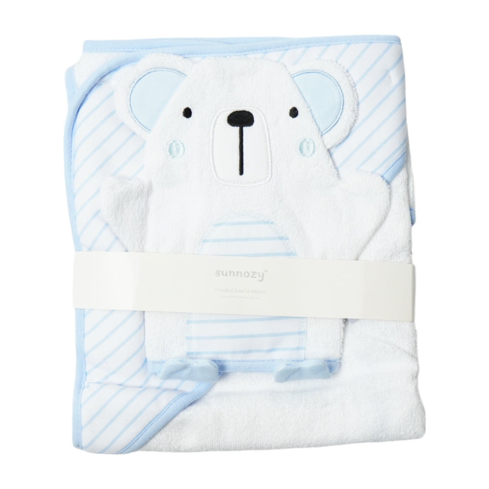 BABY BATH TOWEL HOODED MDW-23 CHI CLTW031-B