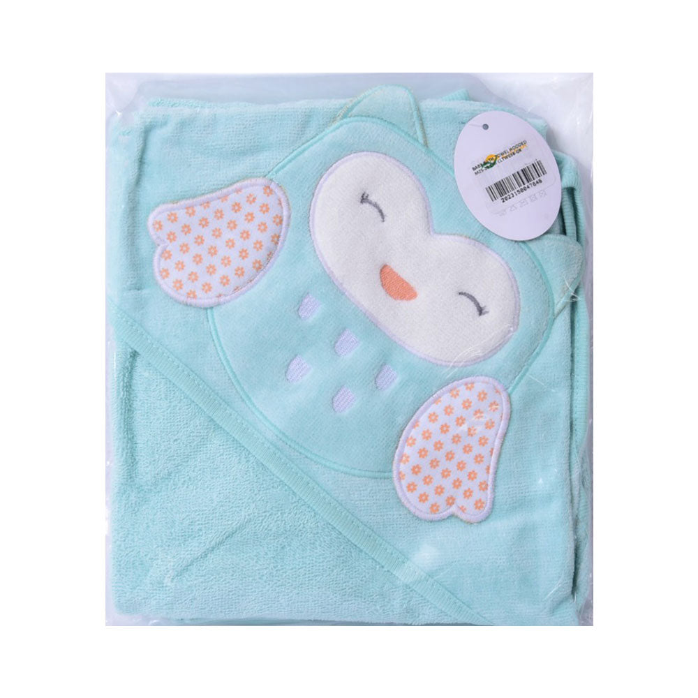 BABY BATH TOWEL HOODED MDW-23 CHI CLTW038-GR