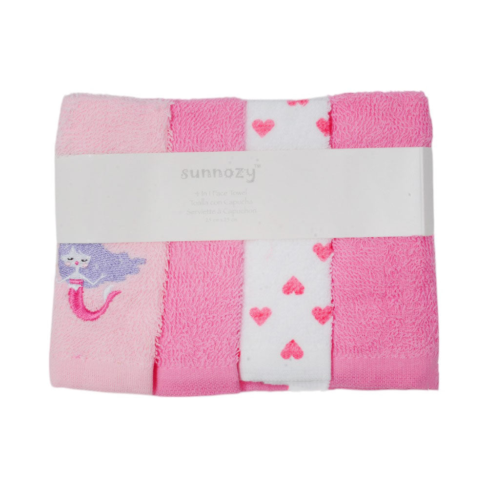 BABY FACE TOWEL 4PC PACK MDW-23 CHI CLTW033-H