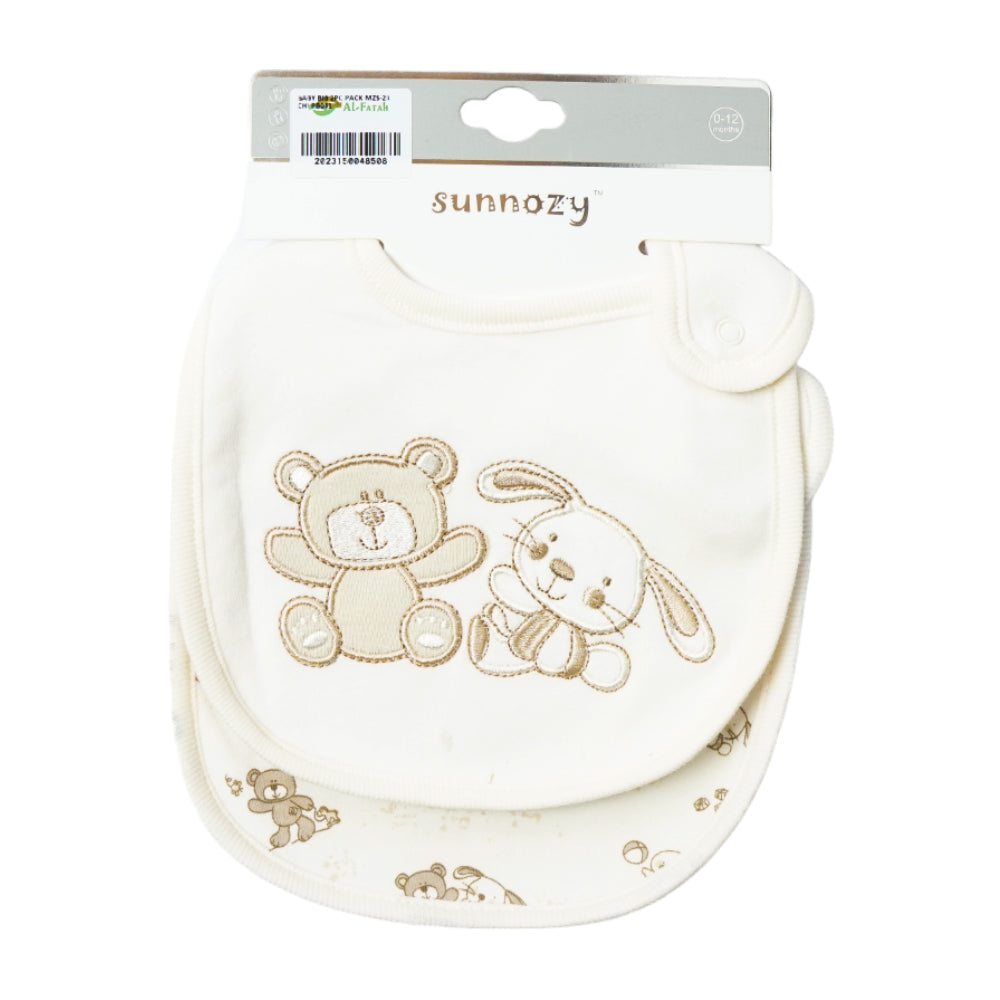 BABY BIB 2PC PACK MDW-23 CHI PB041