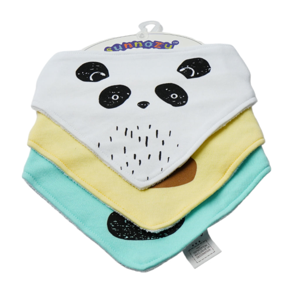 BABY BIB 3PC PACK MDW-23 CHI BI2003