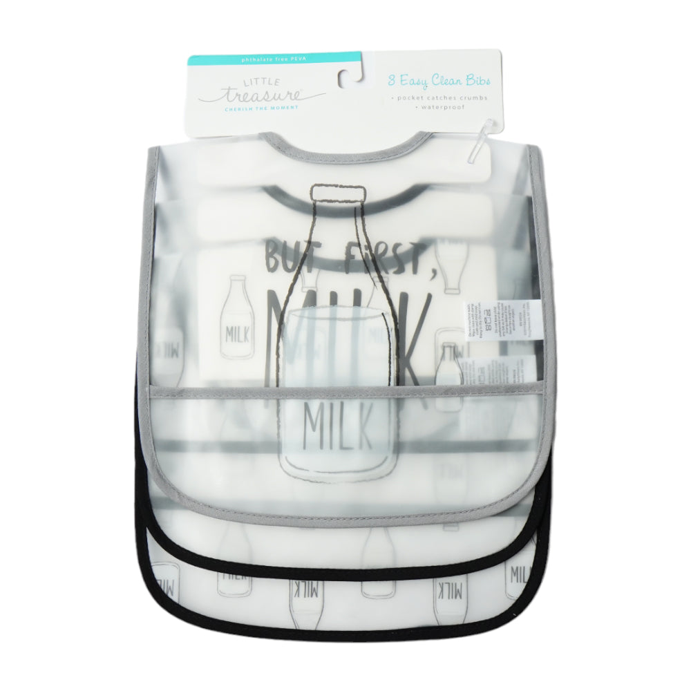 BABY PLASTIC BIB 3PC PACK MDW-23 CHI 75560CH