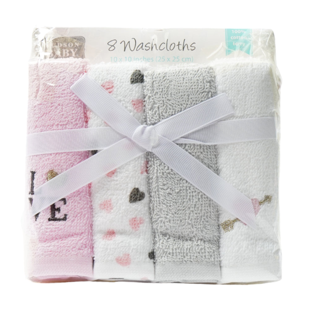 BABY FACE TOWEL 8PC PACK MDW-23 CHI 57116