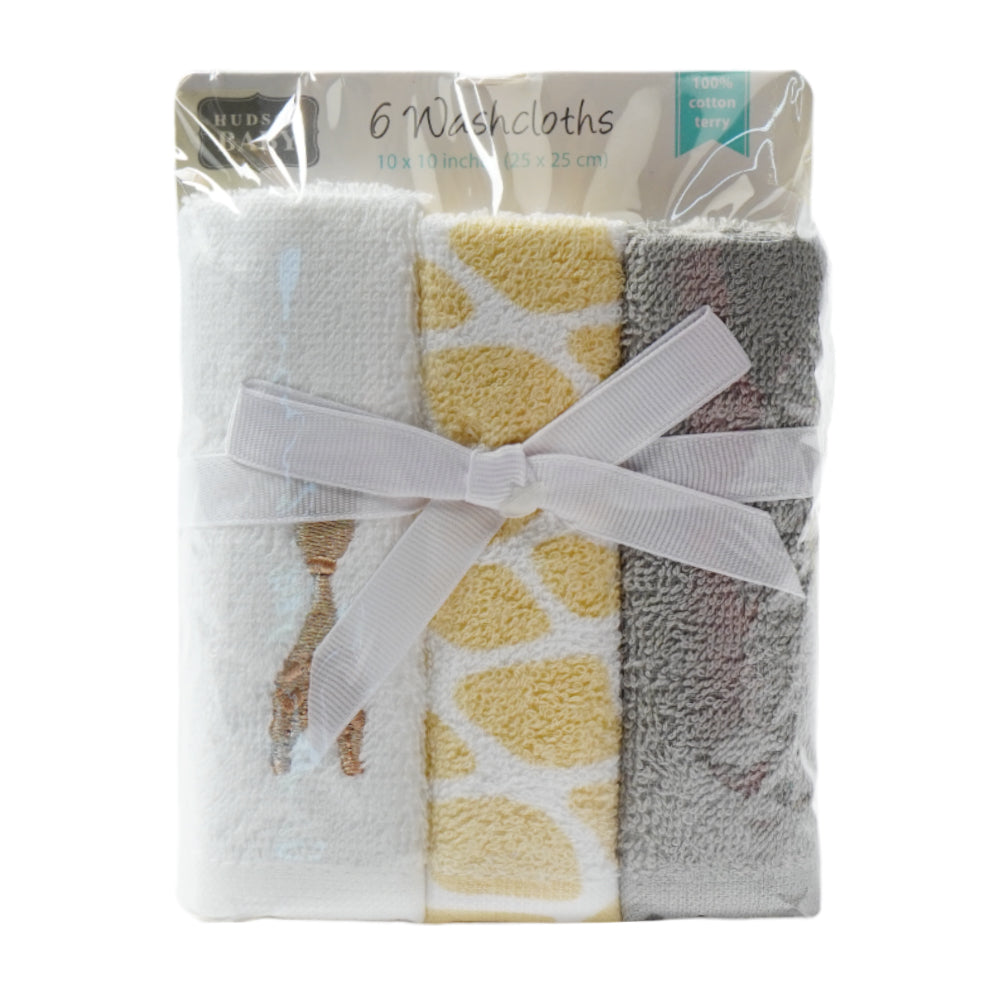 BABY FACE TOWEL 6PC PACK MDW-23 CHI 57148
