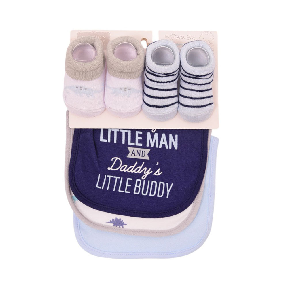 BABY BIB 3PC PACK WITH 2 PAIR BOOTIES MDW-23 CHI 13700