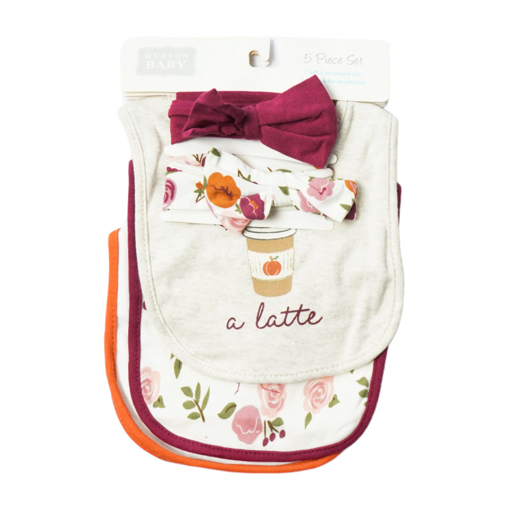 BABY BIB 3PC PACK WITH 2 HEAD BAND MDW-23 CHI 17613