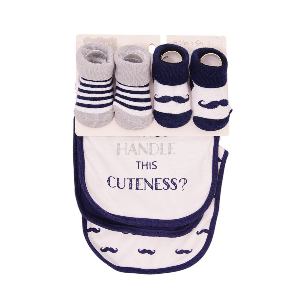 BABY BIB 5PC PACK MDW-23 CHI 56237