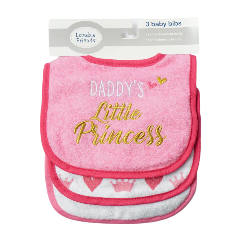 BABY BIB 3PC PACK MDW-23 CHI 01735