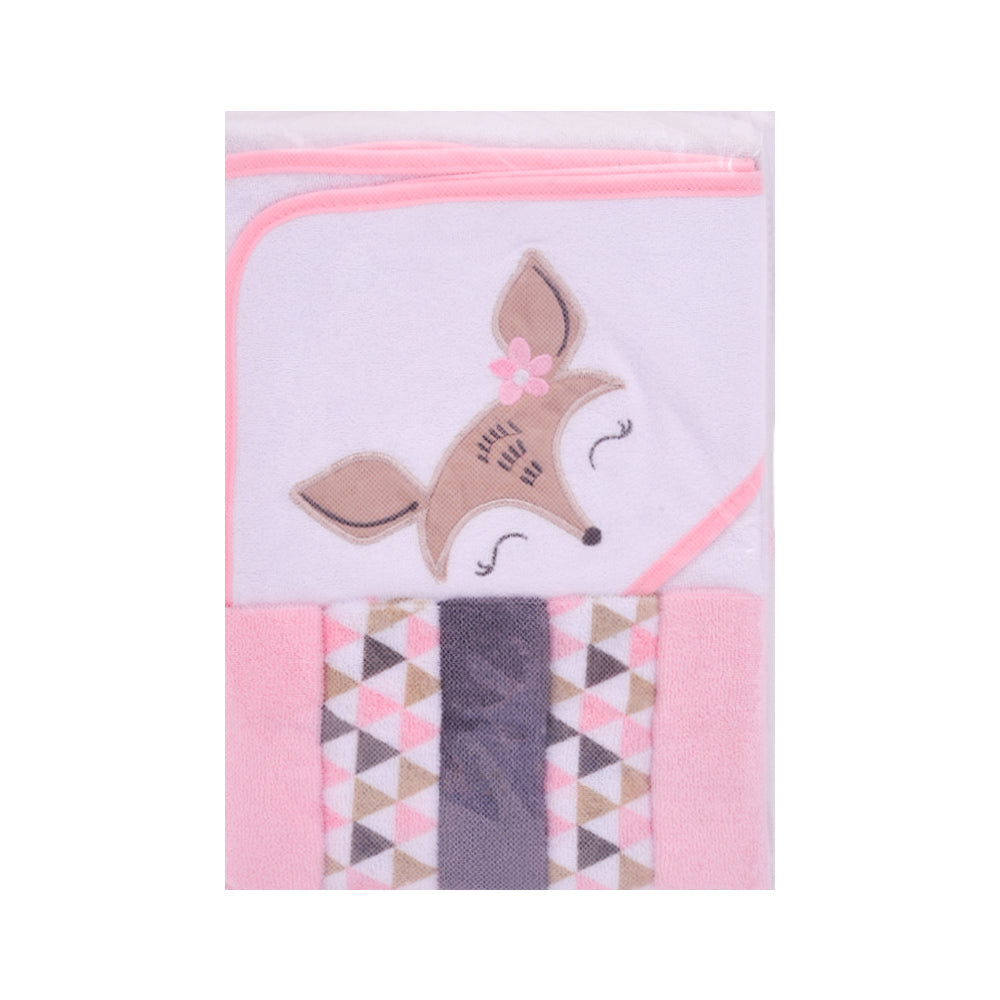 BABY BATH TOWEL HOODED W 5PC FACE TOWEL MDW-23 CHI 05284