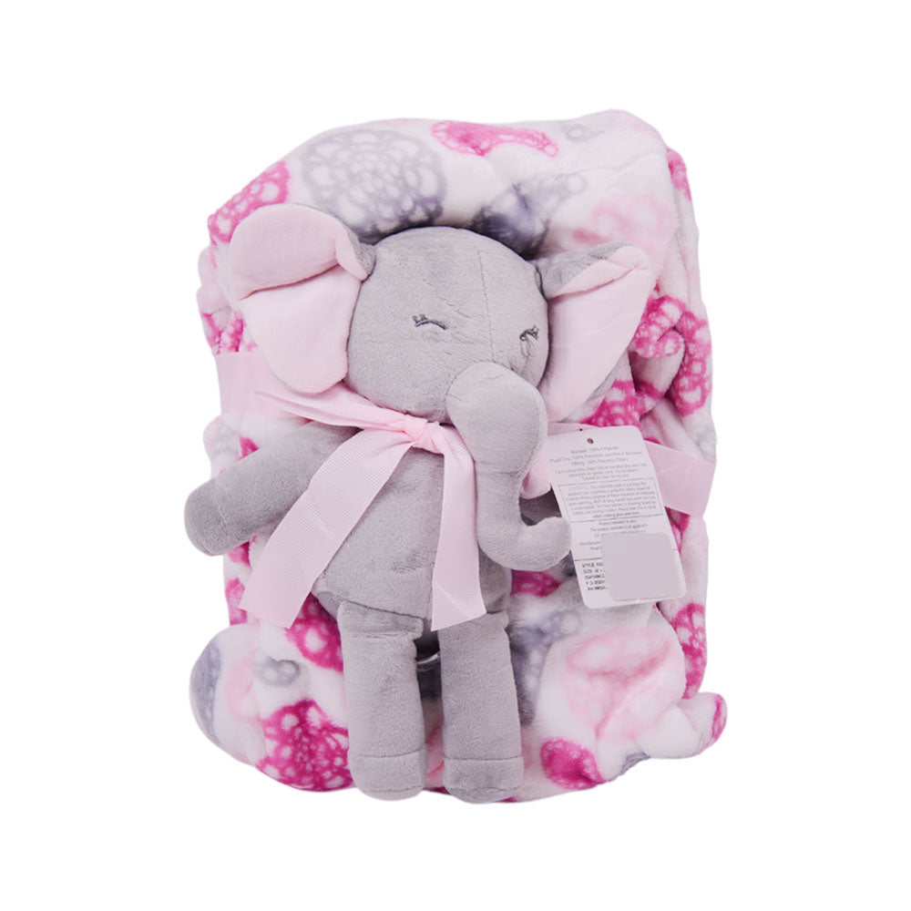 BABY FLEECE WRAPPING SHAWL WITH TOYS MDW-23 CHI 52245