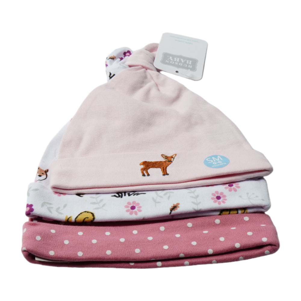 BABY COTTON CAP 3PC PACK MDW-23 CHI 00106CH