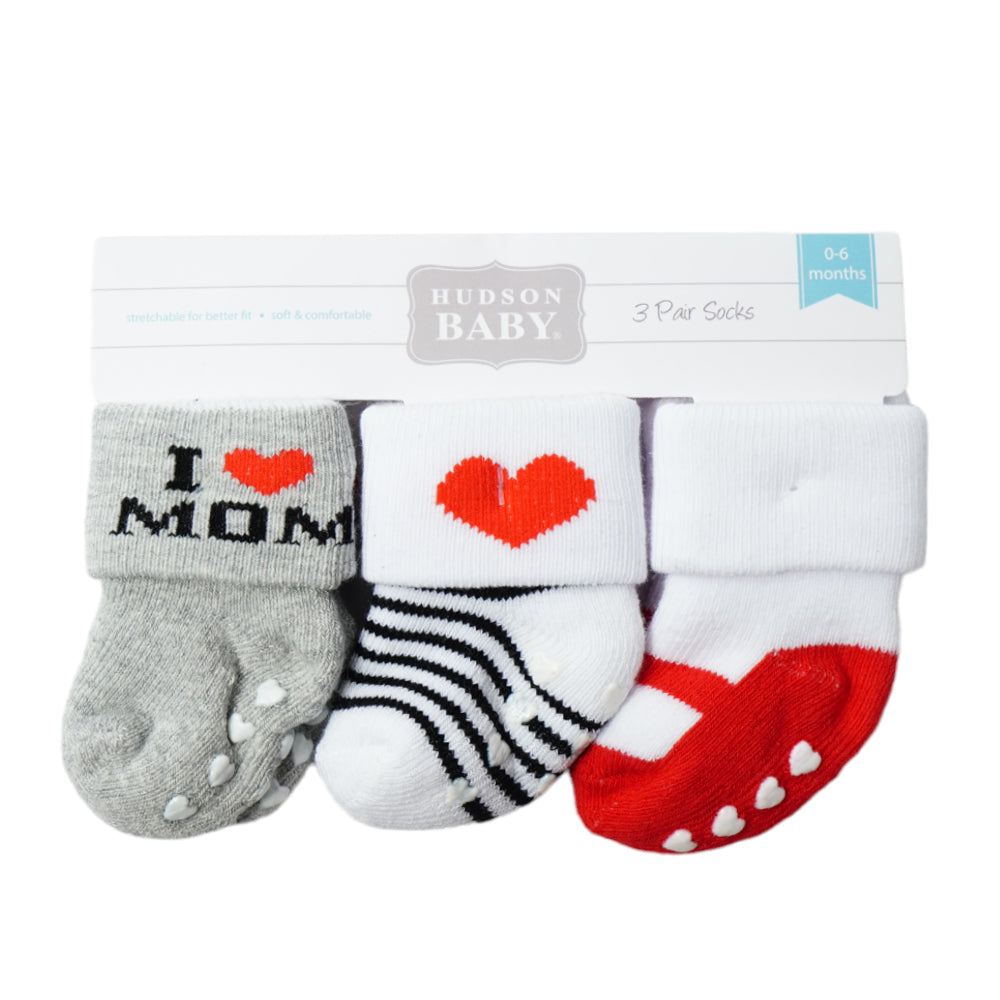 BABY SOCKS 3 PAIR PACK MDW-23 CHI 00702CH