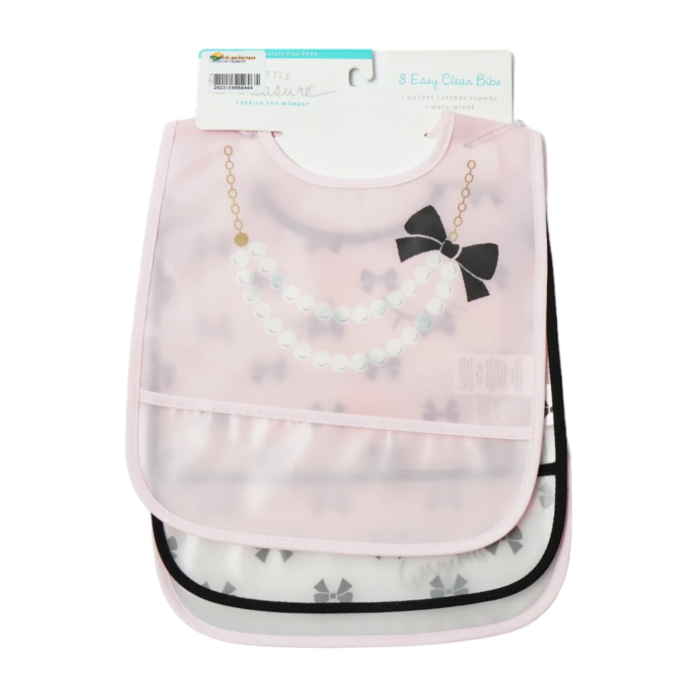 BABY PLASTIC BIB 3PC PACK MDW-23 CHI 75562CH