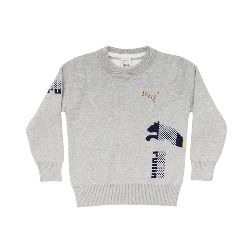 BOYS L/S SWEATER MZW-23 3-4 YEAR 3J